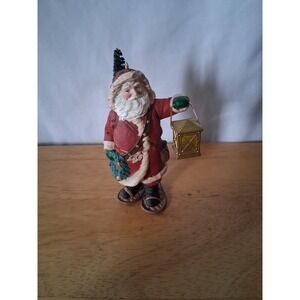 Vintage Merry Oled Santa Claus Ornament 1980